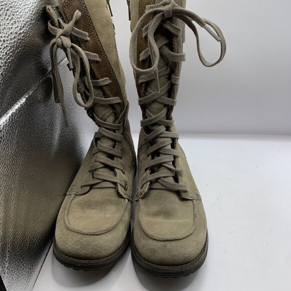 The North Face Womens 6 lace Full zip Leather Waterproof side strap boots - Picture 6 of 8